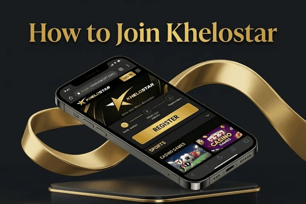 Khelostar 100% welcome bonus offer for new users featuring premium sports entertainment platform registration benefits